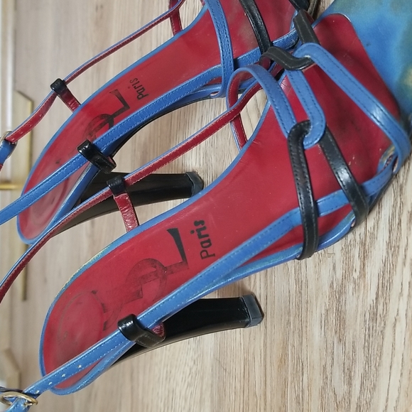 Yves Saint Laurent Vintage Womens Strappy Open Toe Heel - Picture 11 of 15